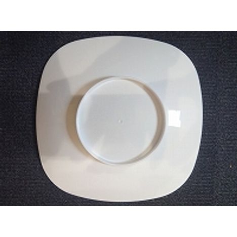 モルン角皿　ホワイト